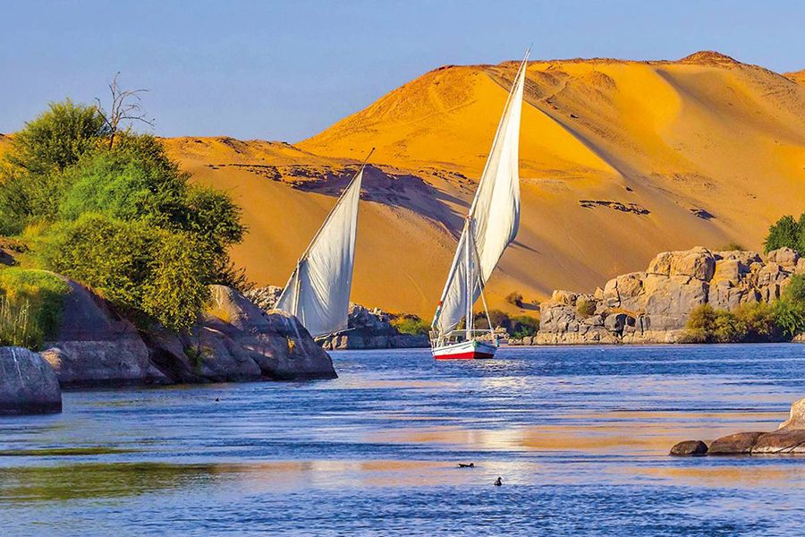 Sailing Nile Cruise from Aswan to Luxor for 2 Nights